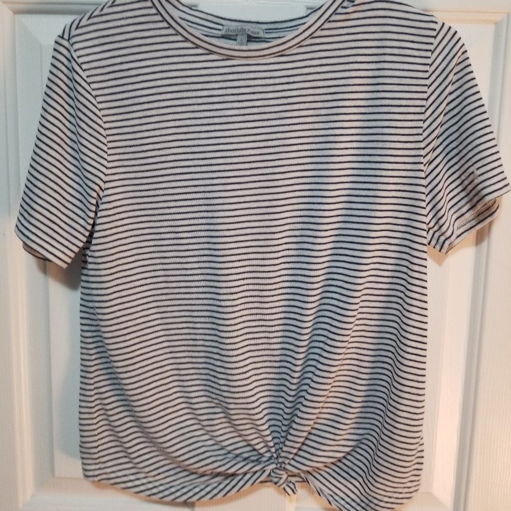 Charllote Russe Striped Top